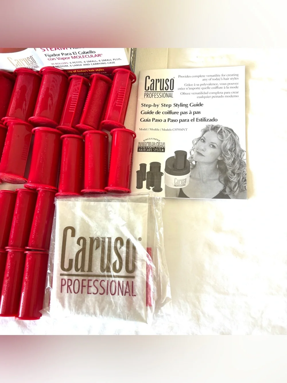 Caruso ProSet 30 Molecular Steam Hairsetter Replacement Rollers Only -NO Machine